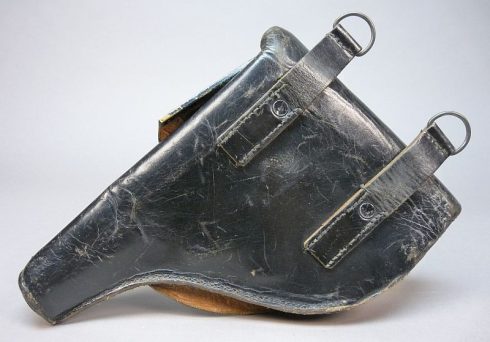 Seinpistool holster, Bundesgrenzschutz, vroeg model - Afbeelding 2