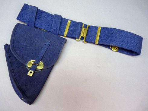 Luchtmacht koppel met FN Browning pistool holster
