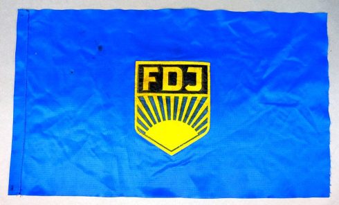 DDR FDJ vlag (Freie Deutsche jugend)