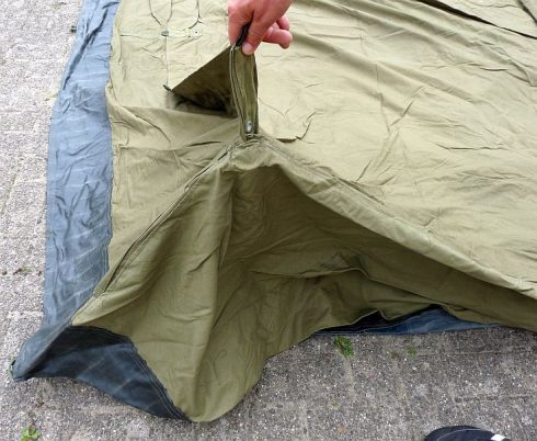 Grote Sovjet legertent, 560 x 250 cm - Afbeelding 3
