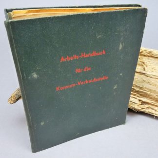 DDR Arbeits handbuch fur die Konsum verkaufstelle