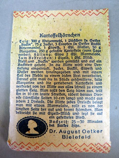 Zakje Dr Oetker ,,Backpulver,, van voor 1945 - Afbeelding 3