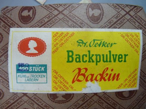 Zakje Dr Oetker ,,Backpulver,, van voor 1945 - Afbeelding 4