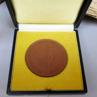 DDR medaille Meissen VEB Braunkohlenbohrungen und schachtbau Welzow