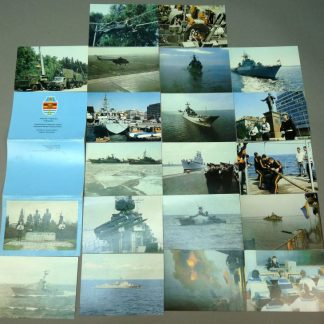 DDR NVA Volksmarine fotokaarten set
