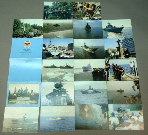 DDR NVA Volksmarine fotokaarten set