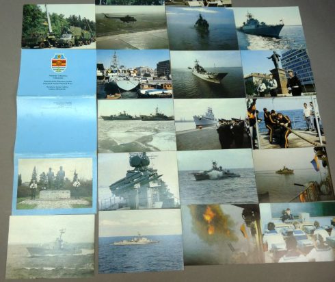 DDR NVA Volksmarine fotokaarten set - Afbeelding 2