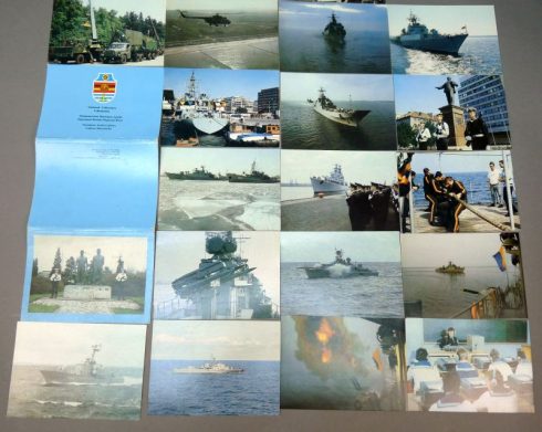 DDR NVA Volksmarine fotokaarten set - Afbeelding 4