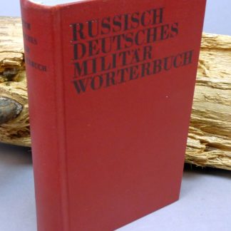 DDR NVA Russisch Deutsches militair worterbuch