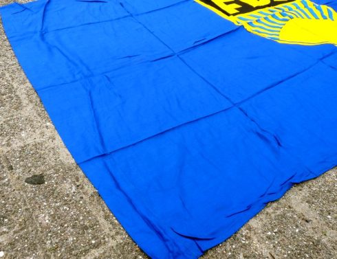 Grote stoffen DDR FDJ vlag 190x115 - Afbeelding 3