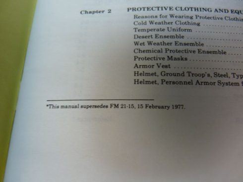 Care and use of individual clothing and equipment - Afbeelding 4