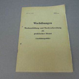 Wachübungen