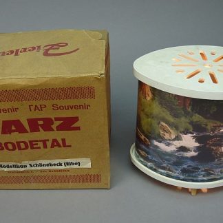DDR Harz Bodetal souvenir lamp jaren 70