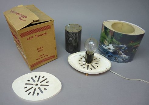 DDR Harz Bodetal souvenir lamp jaren 70 - Afbeelding 2
