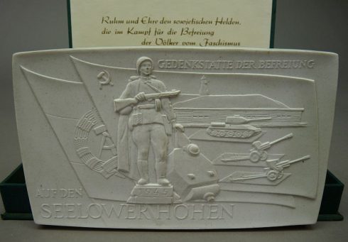 DDR souvenir Seelower Hohen, Meissen porselein - Afbeelding 3