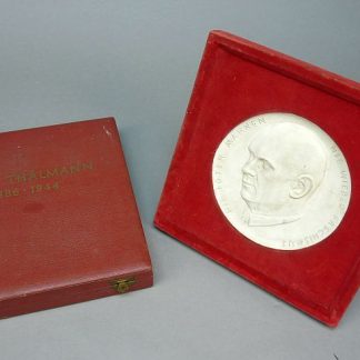 DDR Erengeschenk Ernst Thalmann, Meissen porselein