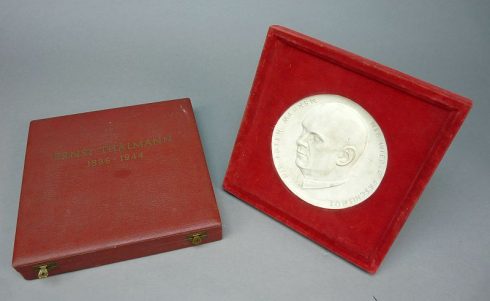 DDR Erengeschenk Ernst Thalmann, Meissen porselein