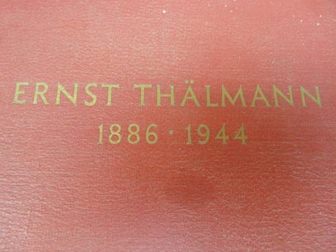 DDR Erengeschenk Ernst Thalmann, Meissen porselein - Afbeelding 2