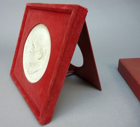 DDR Erengeschenk Ernst Thalmann, Meissen porselein - Afbeelding 3