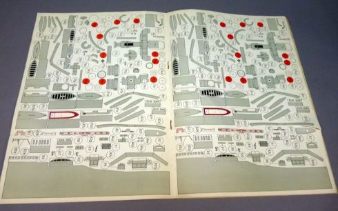 DDR bouwplaten map ,,Sowjetischer Kreuzer Swerdlow,, 1964 - Afbeelding 4