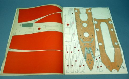 DDR bouwplaten map ,,Sowjetischer Kreuzer Swerdlow,, 1964 - Afbeelding 5