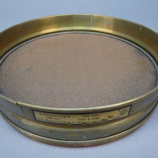 Koperen DDR fijn zeef ring