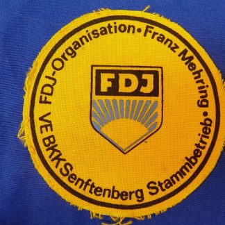 Groot formaat DDR FDJ embleem (Freie Deutsche Jugend)
