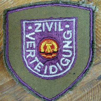 DDR Mouwembleem Zivil Verteidigung