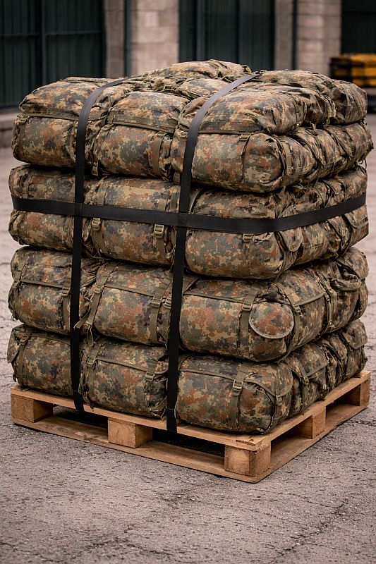 Bundeswehr gevechts rugzak / rugtas, 65 liter, gebruikt - Afbeelding 4