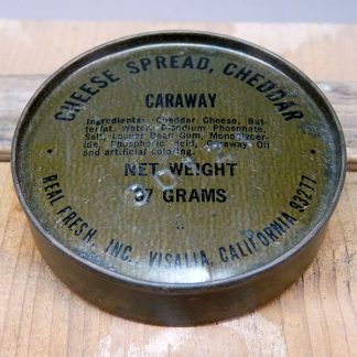 US ARMY noodrantsoen Cheese Spread Cheddar, Vietnam periode