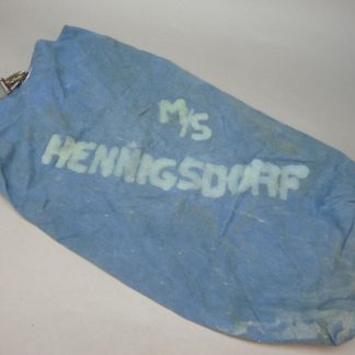 DDR plunjezak binnenvaartschip M/S Hennigsdorf