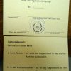 NVA wapenkamer ontvangst kaartje met hoes - Afbeelding 2