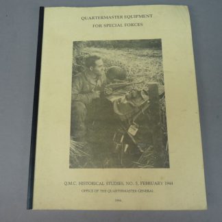 Quartermaster Equipment for special forces