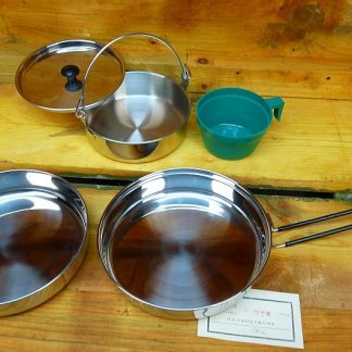 1 Persoons kookset, RVS, nieuw