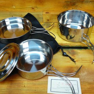 4 Delig kookset, RVS, nieuw