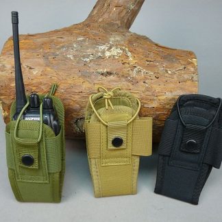 Tactische Molle Radio Walkie Talkie Pouch, groen, coyote of zwart