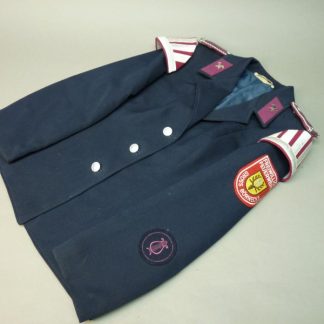 DDR Vrouwenlijke brandweer jas muziekkorps