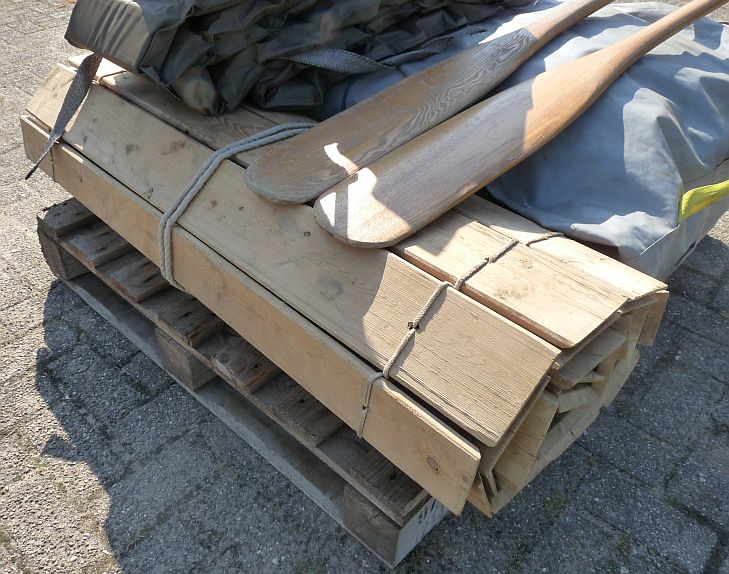 DDR NVA Pionier en manschappen rubberboot, lengte 6 meter! - Afbeelding 11