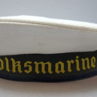 NVA Volksmarine ,,Tellermutze,, voor matrozen, zomeruitvoering