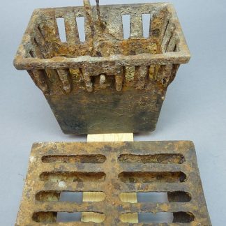 Bunkerput met rooster