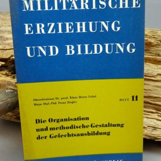 DDR NVA Militarische Erziehung Und Bildung Heft 11