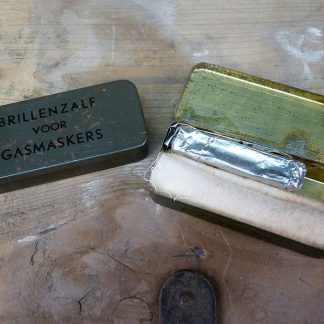 Blikje Brillenzalf voor gasmasker