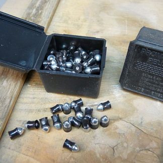 Stalen luchtbuks kogeltjes met kunststof mantel, 5,5 mm