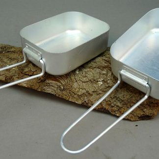 Nederlands KL aluminium mestin / pannen set, NOS