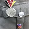 DDR NVA uniform ,,Oberleutnant Artillerie,, vroege versie met gestikte kraagspiegels - Afbeelding 5