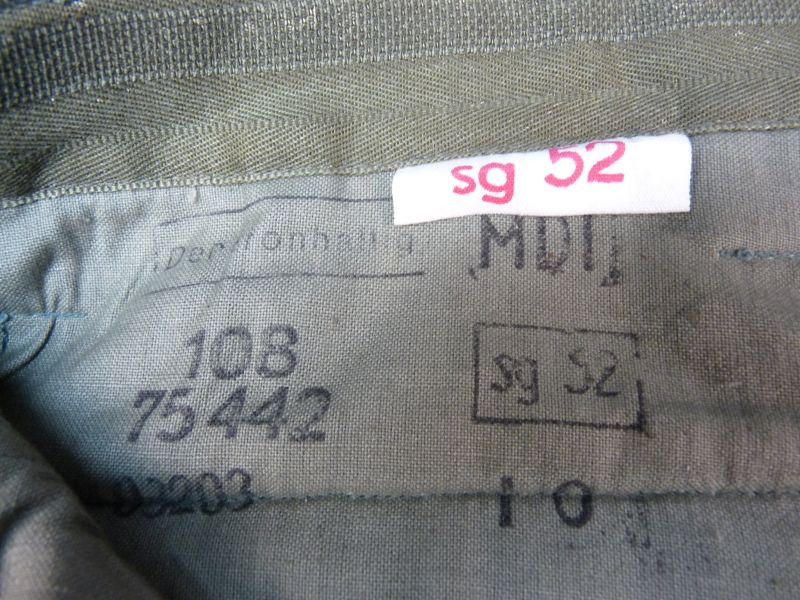 Wollen DDR MDI broek (Ministerium des Innern) - Afbeelding 7