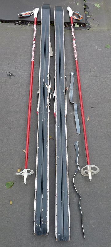 DDR NVA Grenstroepen ski's - Afbeelding 6