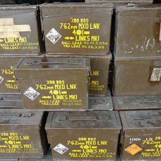 Stalen lucht en waterdicht munitie kistje, zogenaamd .30 kistje