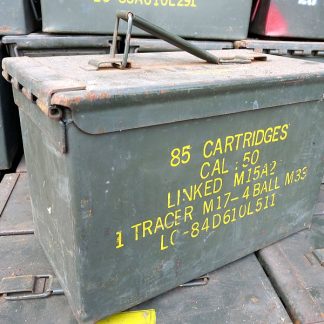 Stalen lucht en waterdicht munitie kistje, zogenaamd .50 kistje
