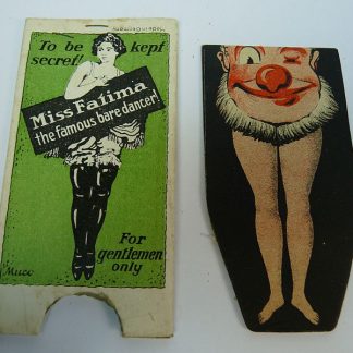 Miss Fatima ,,Alleen voor mannen,, Snapper grap artikel periode 1910-1930